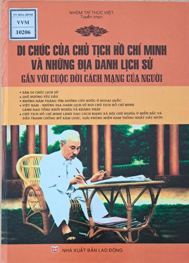 Di chúc của chủ tịch Hồ Chí Minh và những địa danh lịch sử